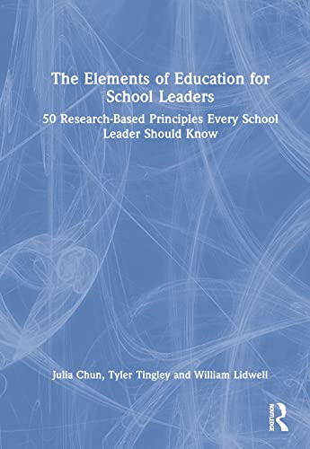 Imagen de archivo de The Elements of Education for School Leaders a la venta por Blackwell's