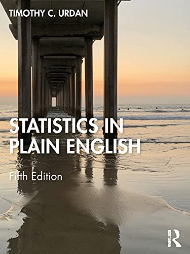 Imagen de archivo de Statistics in Plain English a la venta por Half Price Books Inc.