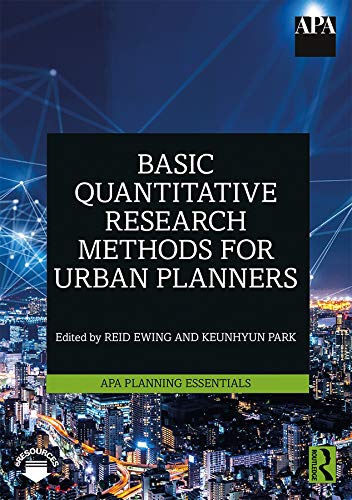 Imagen de archivo de Basic Quantitative Research Methods for Urban Planners (APA Planning Essentials) a la venta por BooksRun