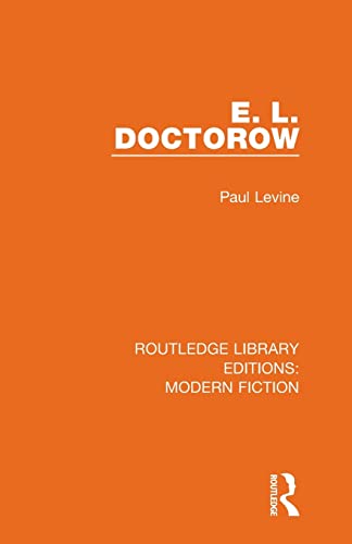 Stock image for E. L. Doctorow (Routledge Library Editions: Modern Fiction) for sale by Chiron Media