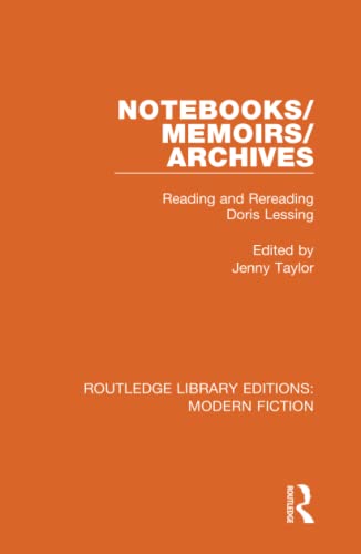 Beispielbild fr Notebooks/memoirs/archives zum Verkauf von Blackwell's