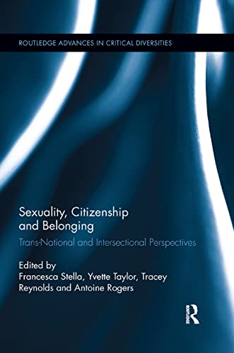 Imagen de archivo de Sexuality, Citizenship and Belonging a la venta por Blackwell's