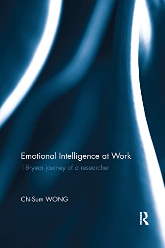 Stock image for Emotional Intelligence at Work : 18-year journey of a researcher for sale by Buchpark