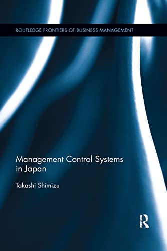 Imagen de archivo de Management Control Systems in Japan a la venta por Blackwell's