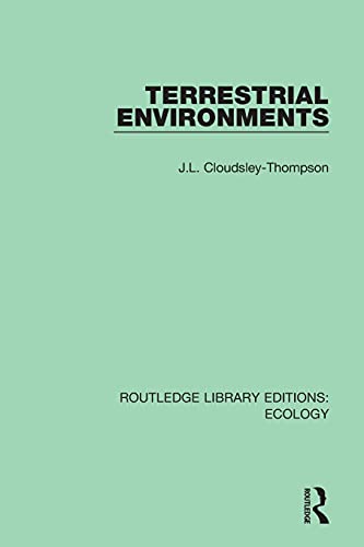 9780367353964: Terrestrial Environments (Routledge Library Editions: Ecology)