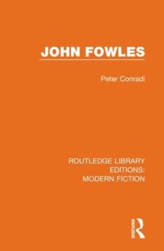 9780367356224: John Fowles