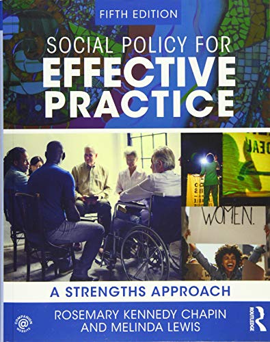 Stock image for Social Policy for Effective Practice: A Strengths Approach (New Directions in Social Work) for sale by BooksRun