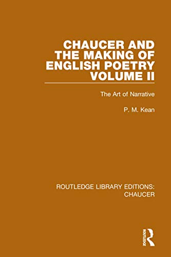 Stock image for Chaucer and the Making of English Poetry, Volume 2: The Art of Narrative (Routledge Library Editions: Chaucer) for sale by Chiron Media