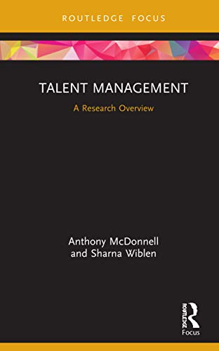  Sharna McDonnell  Anthony  Wiblen, Talent Management