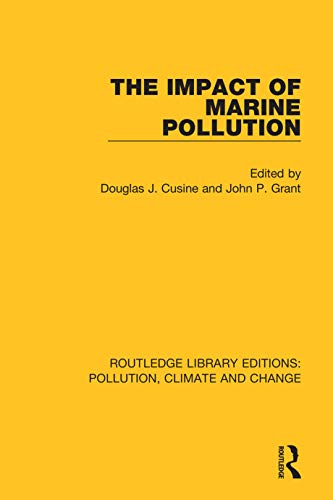Beispielbild fr The Impact of Marine Pollution zum Verkauf von Chiron Media