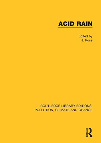 Imagen de archivo de Acid Rain (Routledge Library Editions: Pollution, Climate and Change) a la venta por Chiron Media
