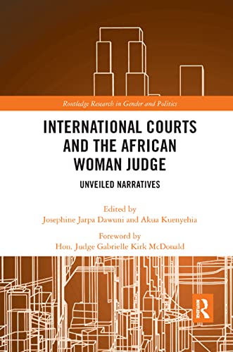 Imagen de archivo de International Courts and the African Woman Judge a la venta por Blackwell's