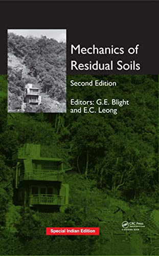 Stock image for Mechanics of Residual Soils, 2nd Edition (Special Indian Edition-2019) for sale by Mispah books