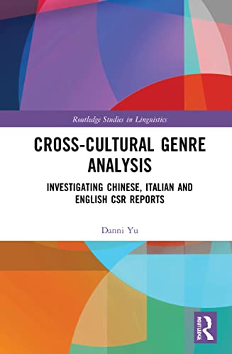  China) Yu  Danni (Beijing Foreign Studies University, Cross-cultural Genre Analysis