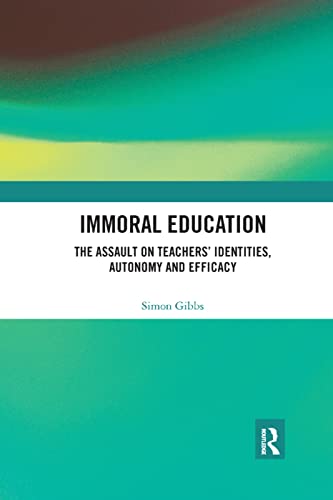 Stock image for Immoral Education for sale by Blackwell's
