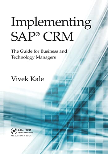 Beispielbild fr Implementing SAP CRM: The Guide for Business and Technology Managers zum Verkauf von Ria Christie Collections