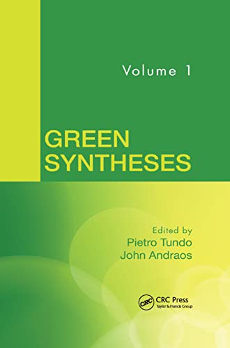 Stock image for Green Syntheses, Volume 1 for sale by ThriftBooks-Dallas