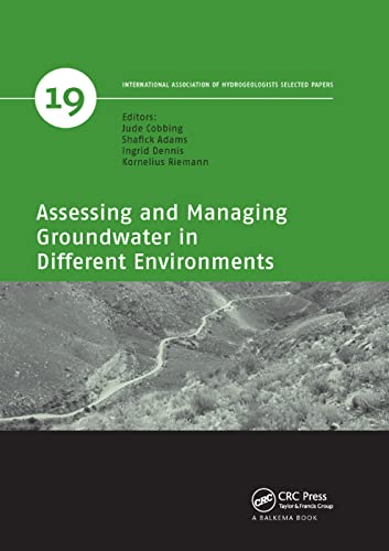 Stock image for Assessing and Managing Groundwater in Different Environments for sale by Blackwell's