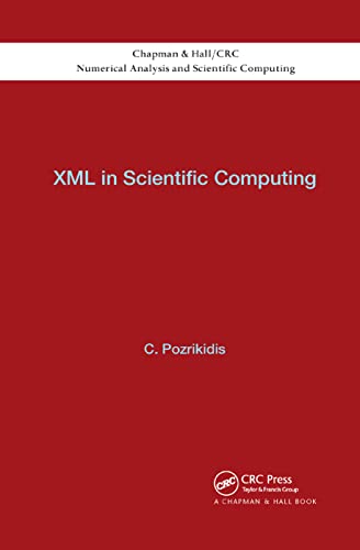 Imagen de archivo de XML in Scientific Computing a la venta por Blackwell's