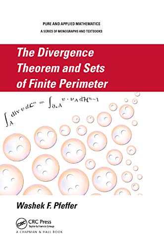 Beispielbild fr The Divergence Theorem and Sets of Finite Perimeter zum Verkauf von Blackwell's