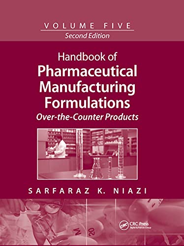 9780367385200: Handbook of Pharmaceutical Manufacturing Formulations: Over-the-Counter Products