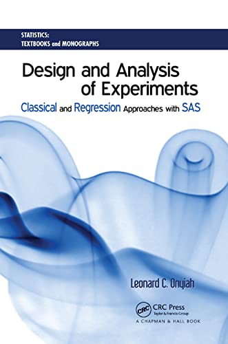 Stock image for Design and Analysis of Experiments for sale by Blackwell's