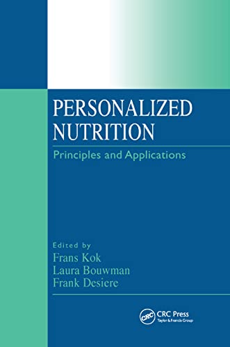 Imagen de archivo de Personalized Nutrition: Principles and Applications a la venta por Blackwell's