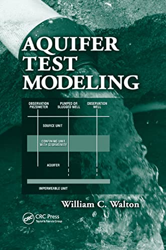 Imagen de archivo de Aquifer Test Modeling a la venta por Blackwell's