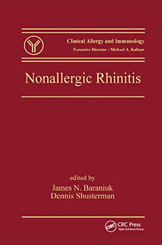 Beispielbild fr Nonallergic Rhinitis zum Verkauf von Blackwell's