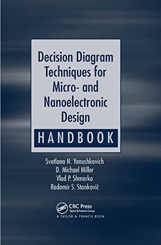 Beispielbild fr Decision Diagram Techniques for Micro- and Nanoelectronic Design Handbook zum Verkauf von Buchpark