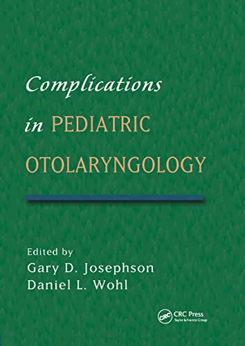 Stock image for Complications in Pediatric Otolaryngology for sale by Blackwell's