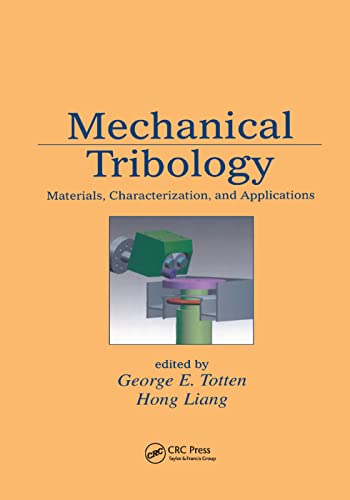 Stock image for Mechanical Tribology: Materials, Characterization, and Applications for sale by Blackwell's