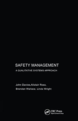 Stock image for Safety Management: A Qualitative Systems Approach for sale by GF Books, Inc.