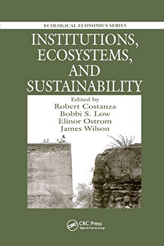 Beispielbild fr Institutions, Ecosystems, and Sustainability zum Verkauf von Blackwell's