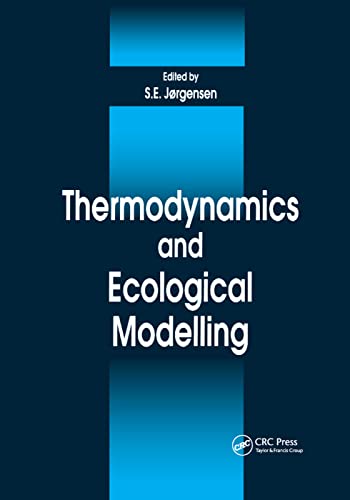 Stock image for Thermodynamics and Ecological Modelling for sale by Blackwell's