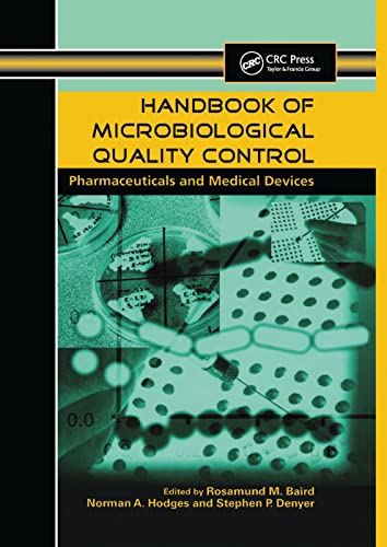 9780367398262: Handbook of Microbiological Quality Control in Pharmaceuticals and Medical Devices