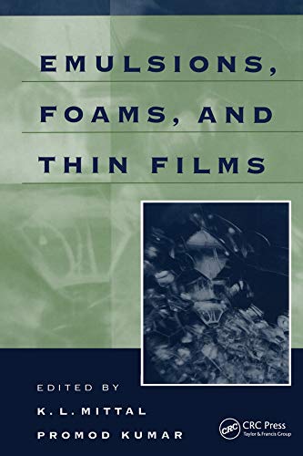 9780367398651: Emulsions, Foams, and Thin Films