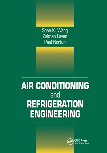 Beispielbild fr Air Conditioning and Refrigeration Engineering zum Verkauf von Blackwell's