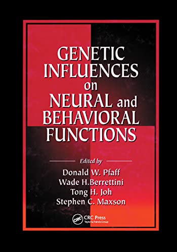 9780367399559: Genetic Influences on Neural and Behavioral Functions