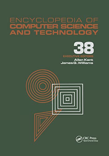 Immagine dell'editore per Encyclopedia of Computer Science and Technology: Volume 38 - Supplement 23: Algorithms for Designing Multimedia Storage Servers to Models and Architectures venduto da THE SAINT BOOKSTORE