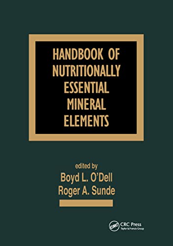 Imagen de archivo de Handbook of Nutritionally Essential Mineral Elements (Clinical Nutrition in Health and Disease) a la venta por Lucky's Textbooks