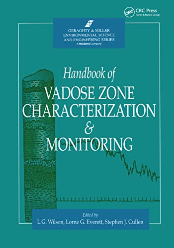 Beispielbild fr Handbook of Vadose Zone Characterization &amp; Monitoring zum Verkauf von Blackwell's