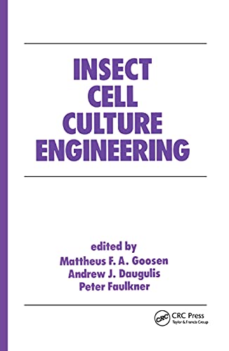 Imagen de archivo de Insect Cell Culture Engineering a la venta por Blackwell's