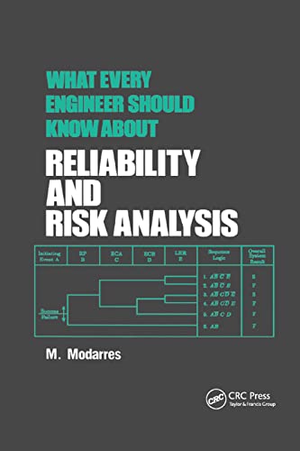 Stock image for What Every Engineer Should Know about Reliability and Risk Analysis for sale by Blackwell's