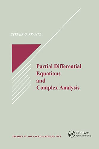 9780367402754: Partial Differential Equations and Complex Analysis