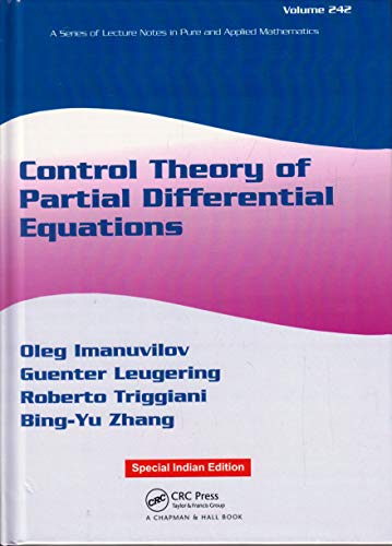 Immagine dell'editore per Control Theory of Partial Differential Equations (Special Indian Edition/ Reprint Year- 2020) venduto da Mispah books