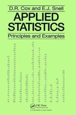 9780367411756: Applied Statistics - Principles and Examples (Special Indian Edition / Reprint Year : 2020)