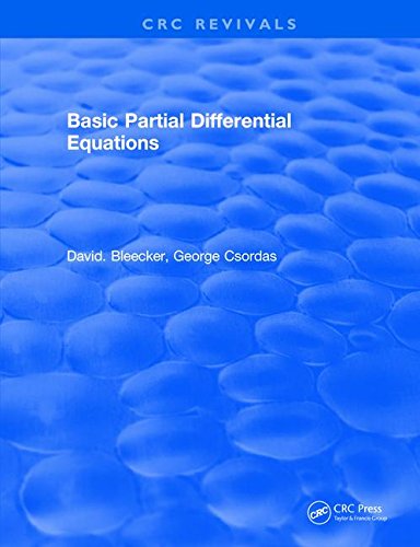 Stock image for Basic Partial Differential Equations for sale by Mispah books