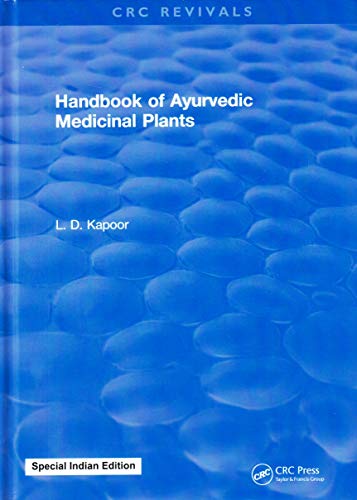 9780367411893: Crc Handbook of Ayurvedic Medicinal Plants (Special Indian Edition / Reprint Year : 2020)
