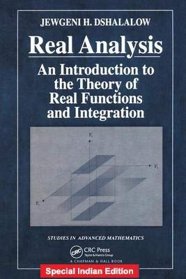 9780367413262: Real Analysis: An Introduction To The Theory of Real Functions and Integration